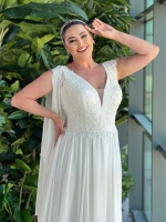 Nikah Büyük Beden Gelinlik 10GLSTB09052V01